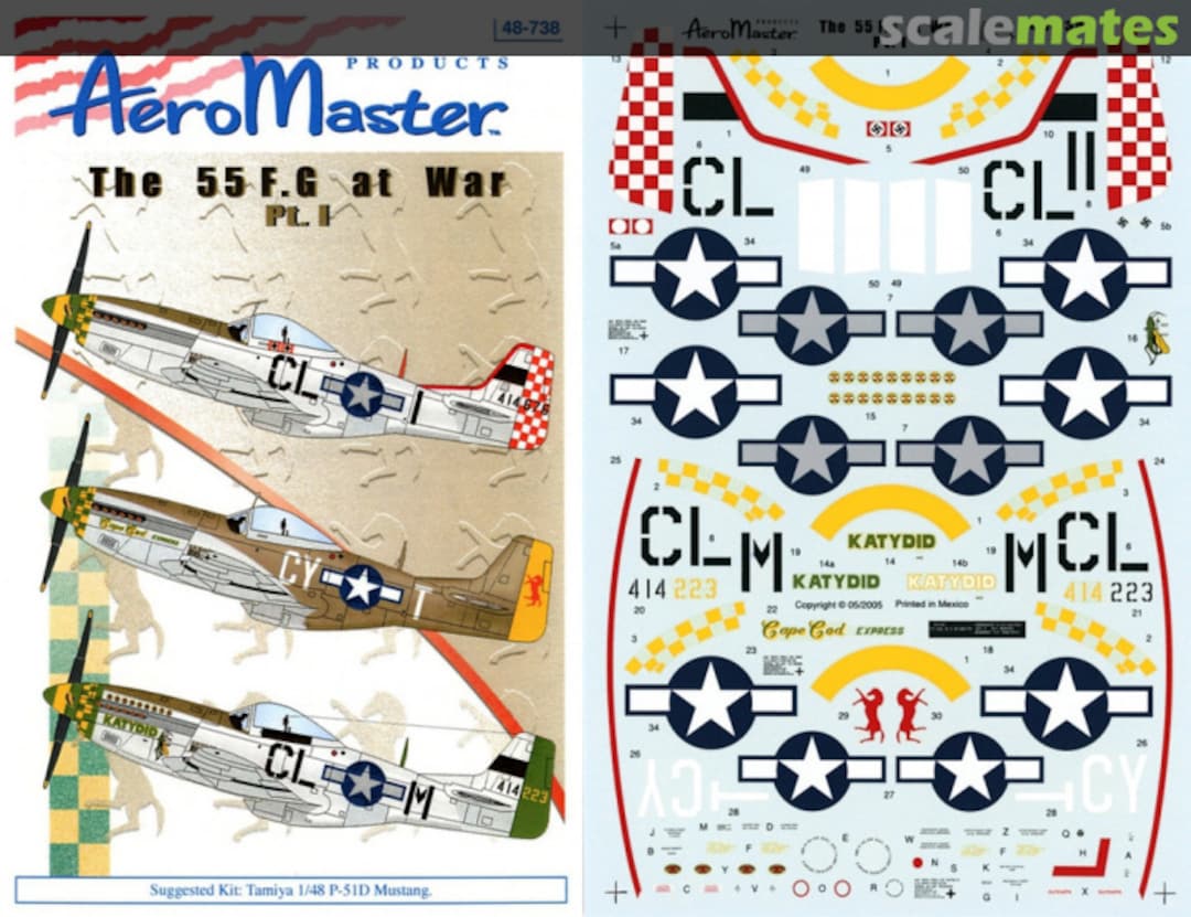 Boxart The 55 F.G at War 48-738 AeroMaster