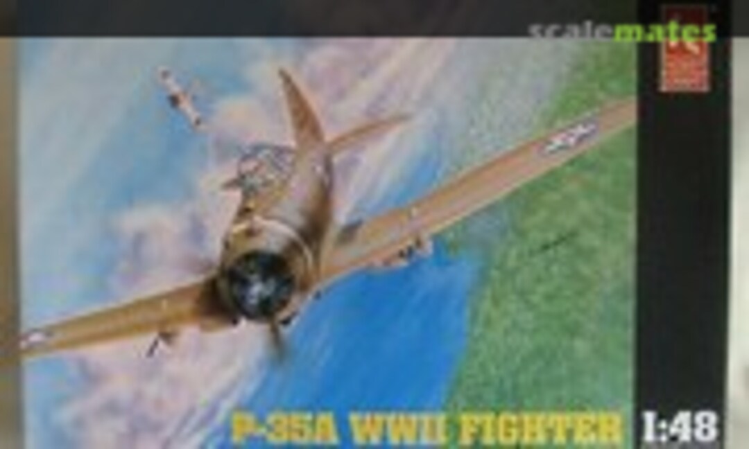 1:48 P-35A WWII Fighter (Hobbycraft HC1553)