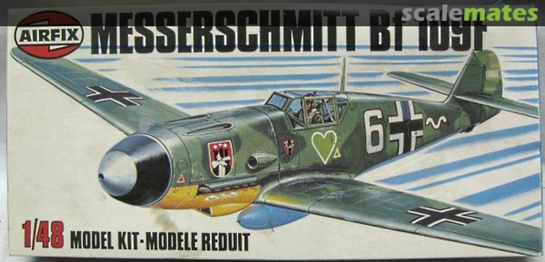 Boxart Messerschmitt Bf 109F 04101-4 Airfix