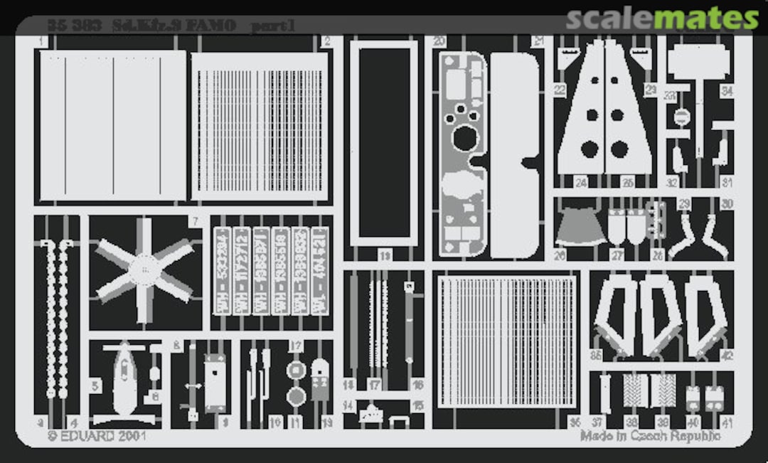 Boxart Sd.Kfz.9 Famo 35383 Eduard