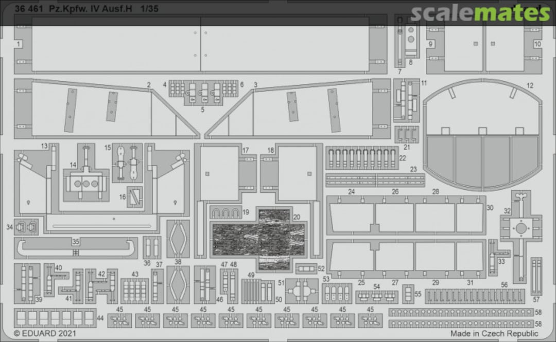 Boxart Pz.Kpfw. IV Ausf.H 36461 Eduard