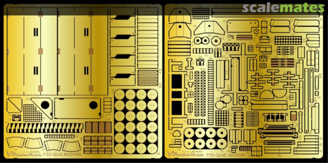 Boxart Nashorn PE Set P35-164 Passion Models