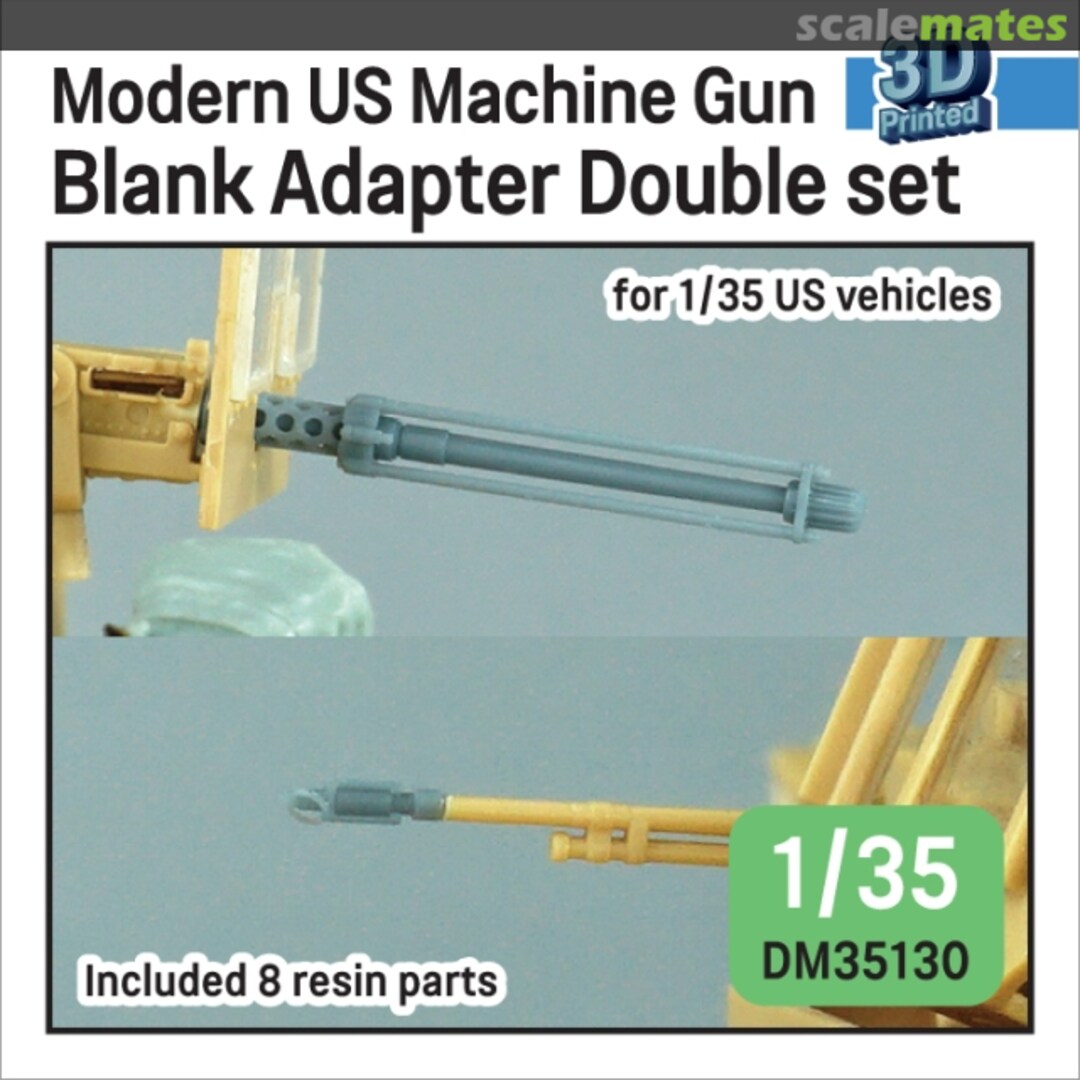 Boxart Modern US Machine Gun Blank Firing Adapter set DM35130 Def.Model