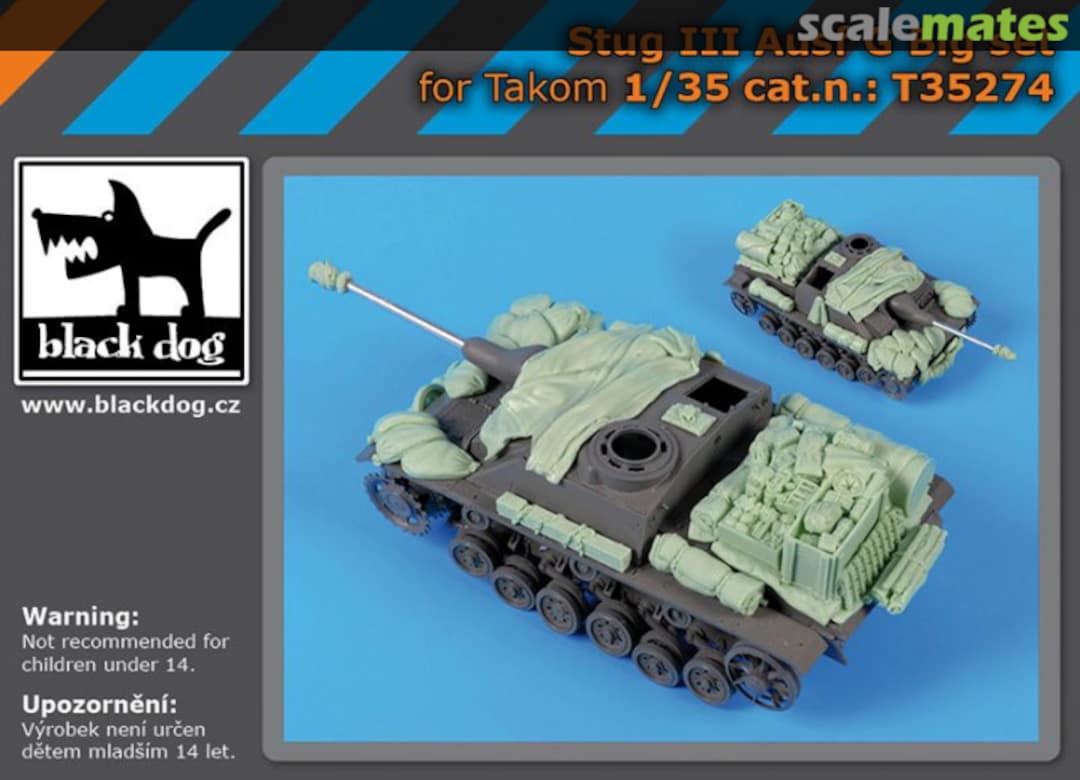 Boxart Stug III Ausf G big set T35274 Black Dog