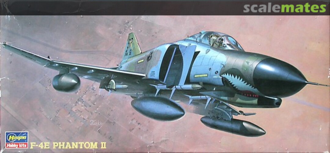 Boxart F-4E Phantom II 02702 Hasegawa