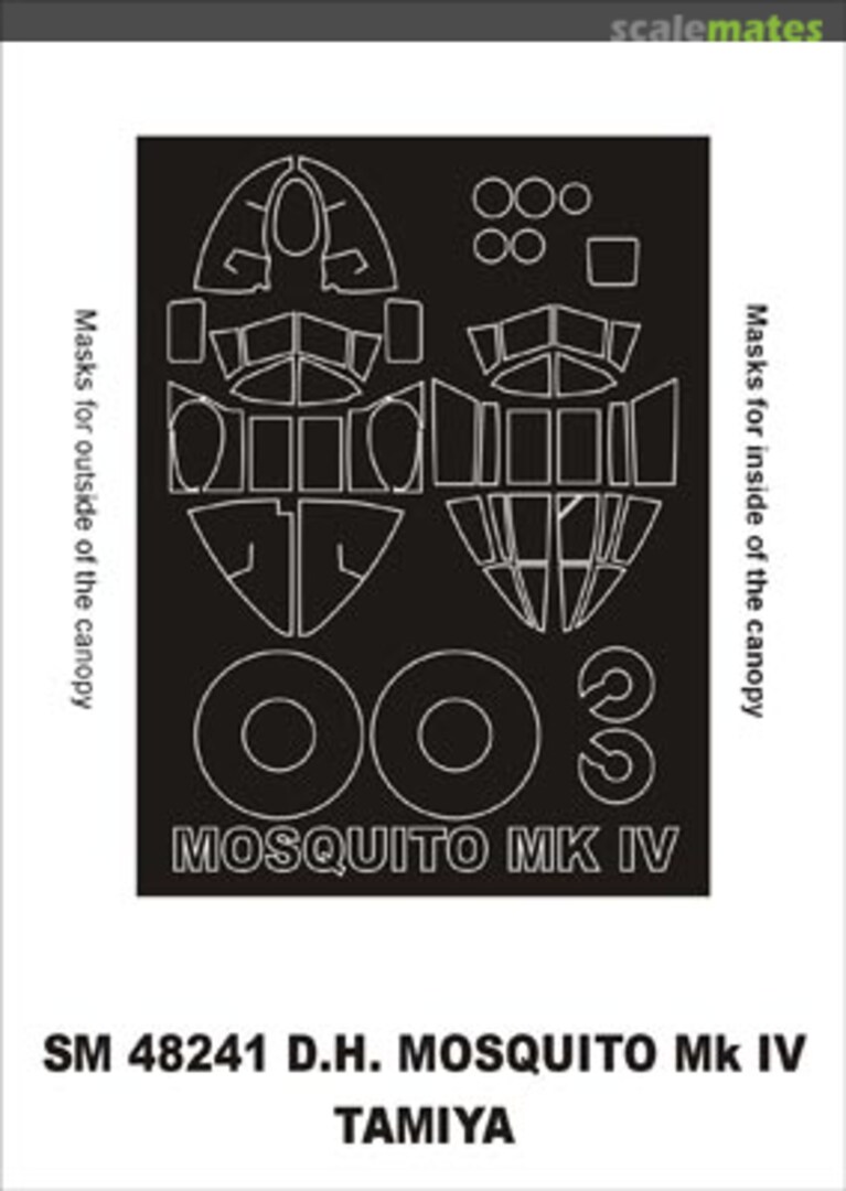 Boxart DH 98 Mosquito MkIV SM48241 Montex