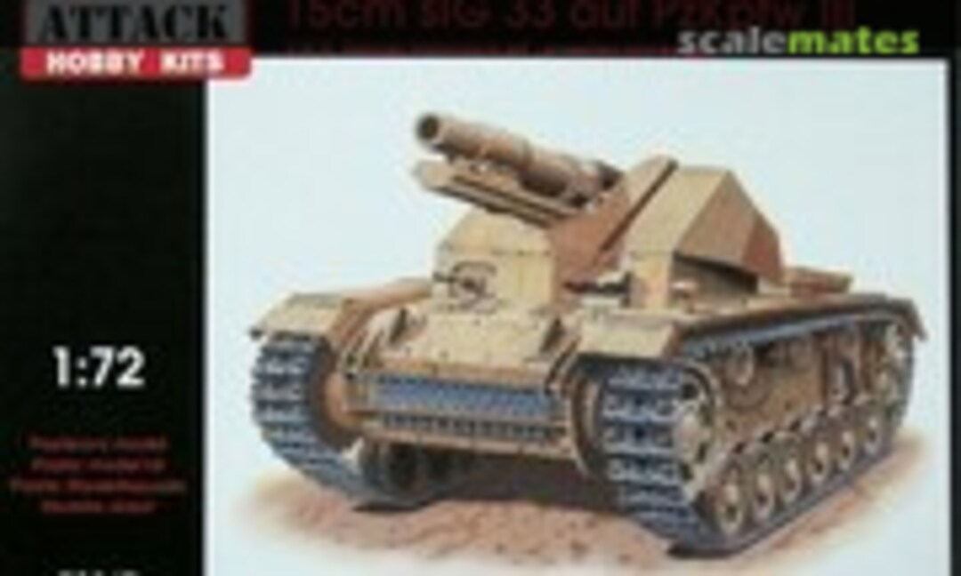 1:72 15cm sIG 33 auf PzKpfw III (Attack Hobby Kits 72847)