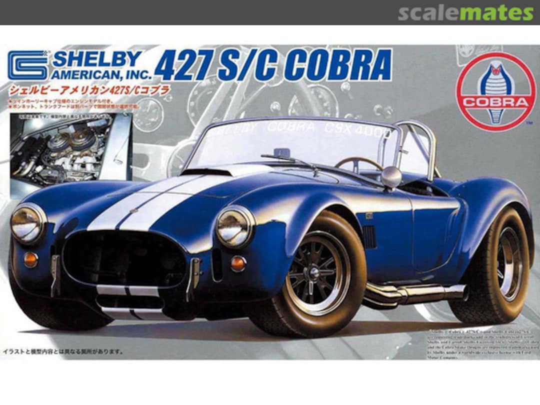 Boxart Shelby Cobra 427SC 12089 Fujimi