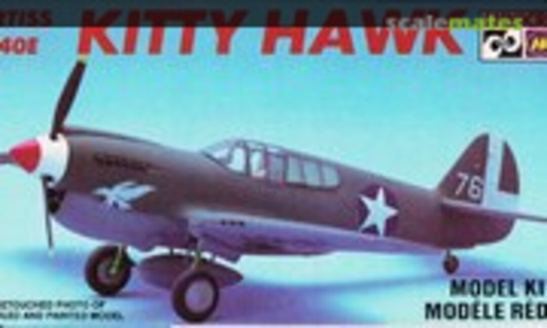 1:72 Curtiss P-40E Kitty Hawk (Minicraft Hasegawa 1114)