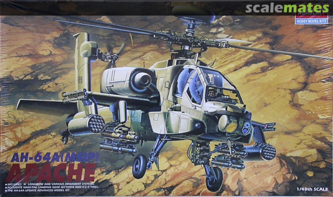 Boxart AH-64A (MSIP) Apache 2115 Academy