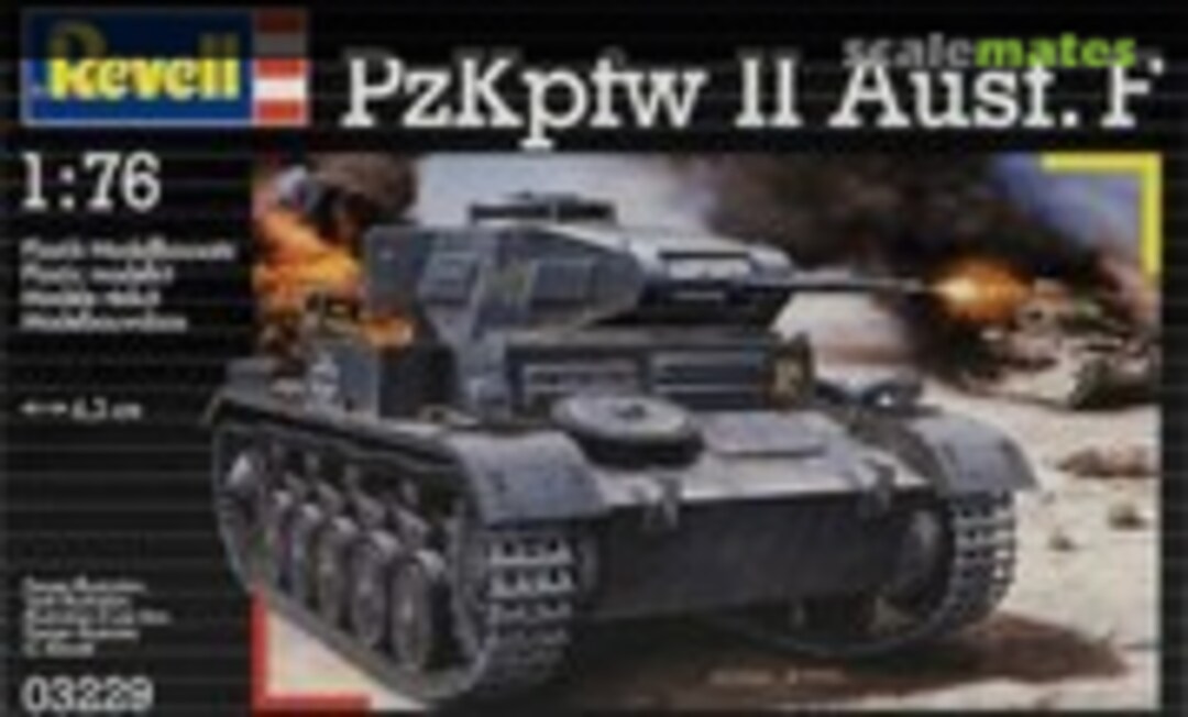 1:76 Pz.Kpfw. II Ausf. F (Revell 03229)