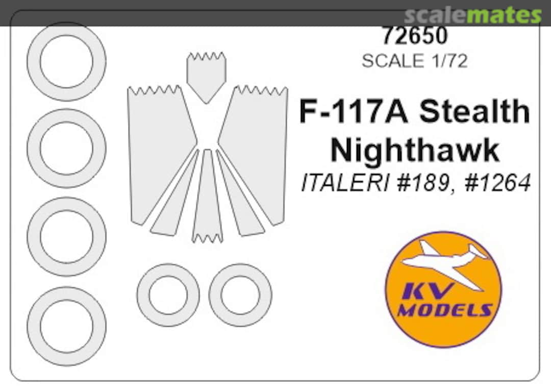 Boxart F-117A Nighthawk 72650 KV Models