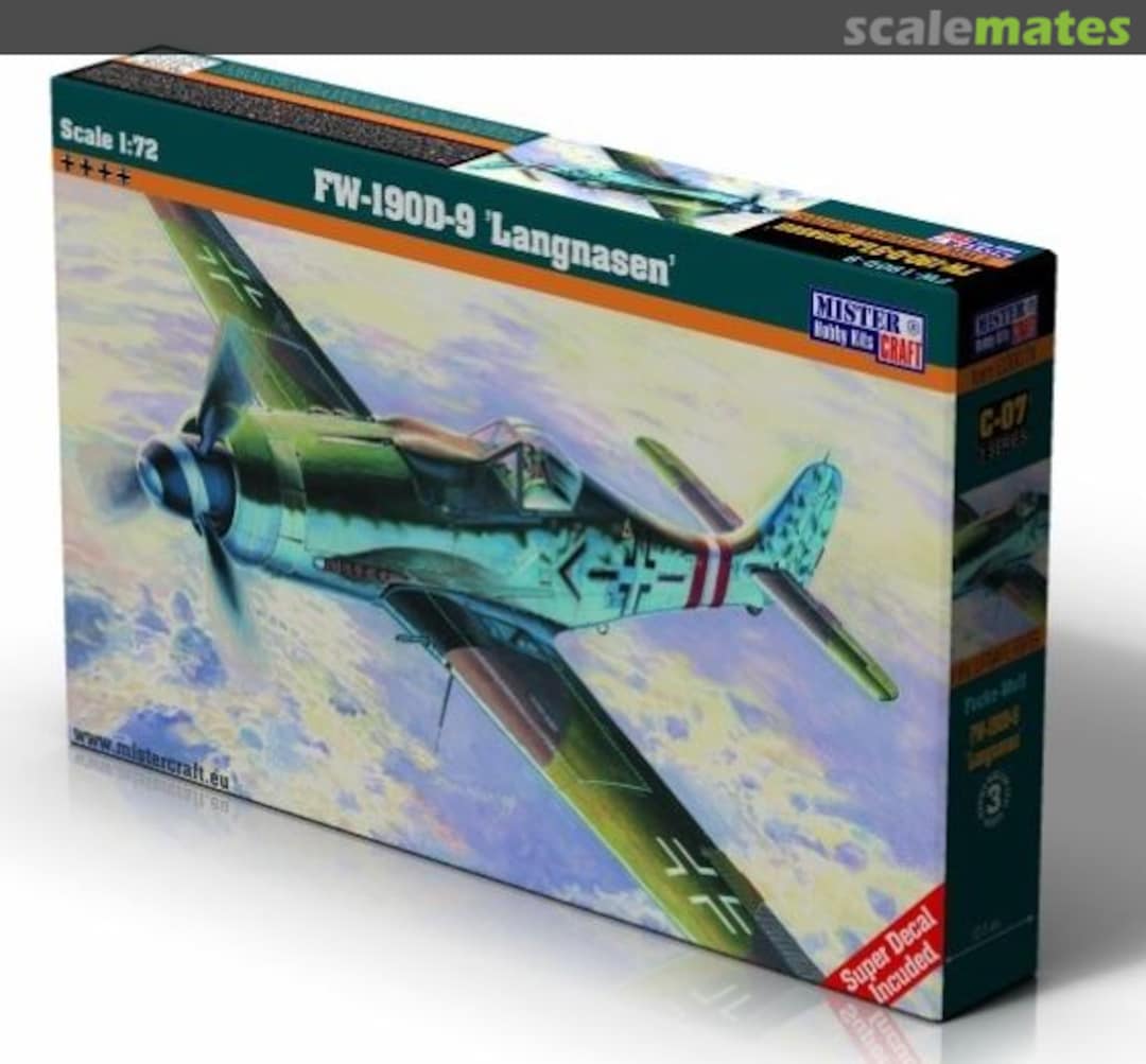 Boxart FW-190D-9 'Langnasen' C-07 MisterCraft