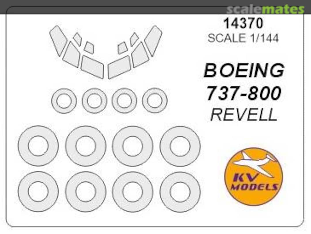 Boxart Boeing 737-800 14370 KV Models