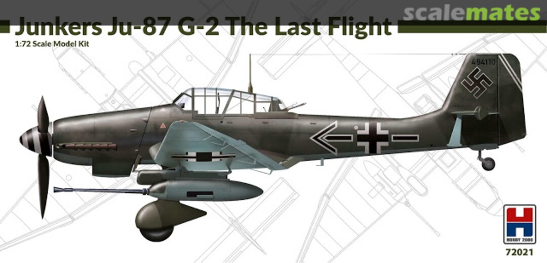 Boxart Junkers Ju-87 G-2 72021 Hobby 2000