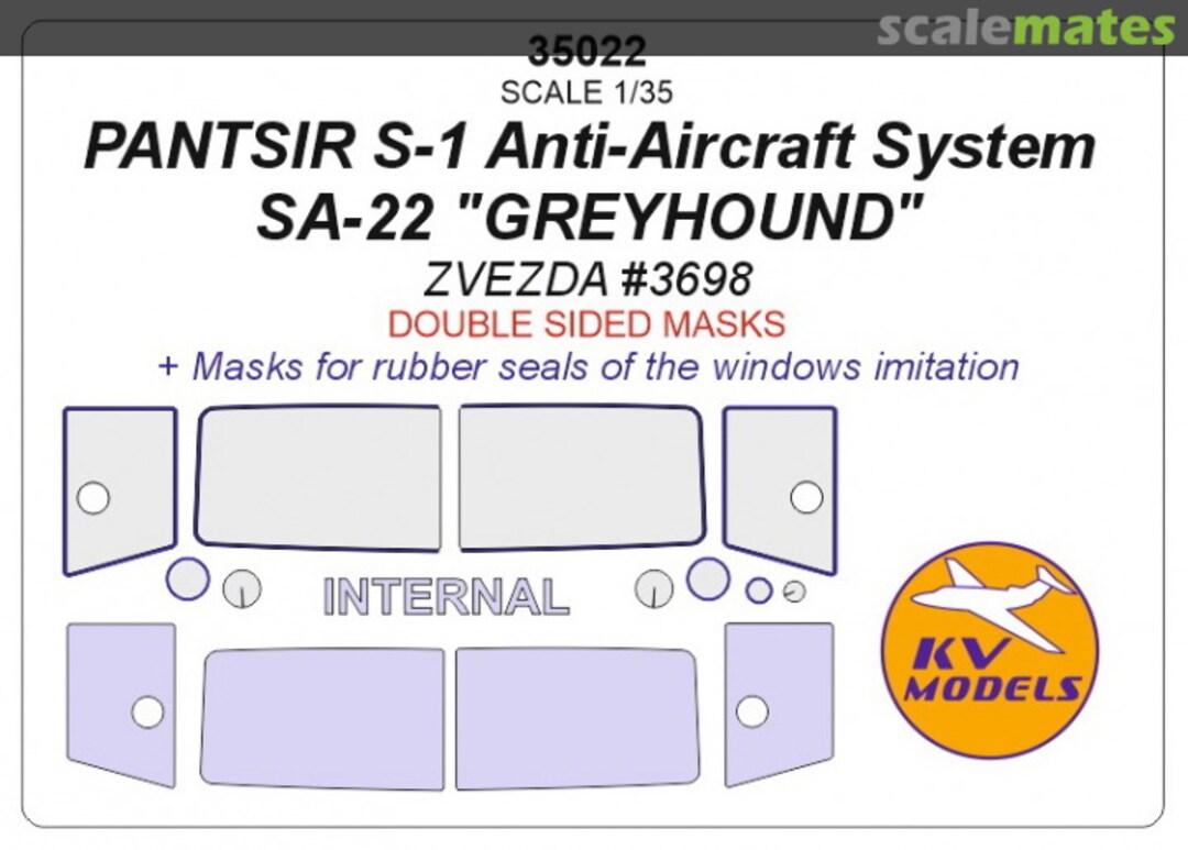 Boxart PANTSIR S-1 35022 KV Models