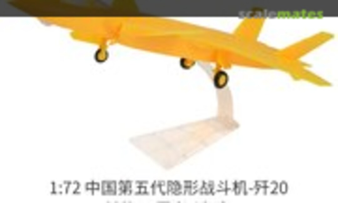 1:72 Chinese J-20 Fifth Generation Stealth Fighter (CC XF )