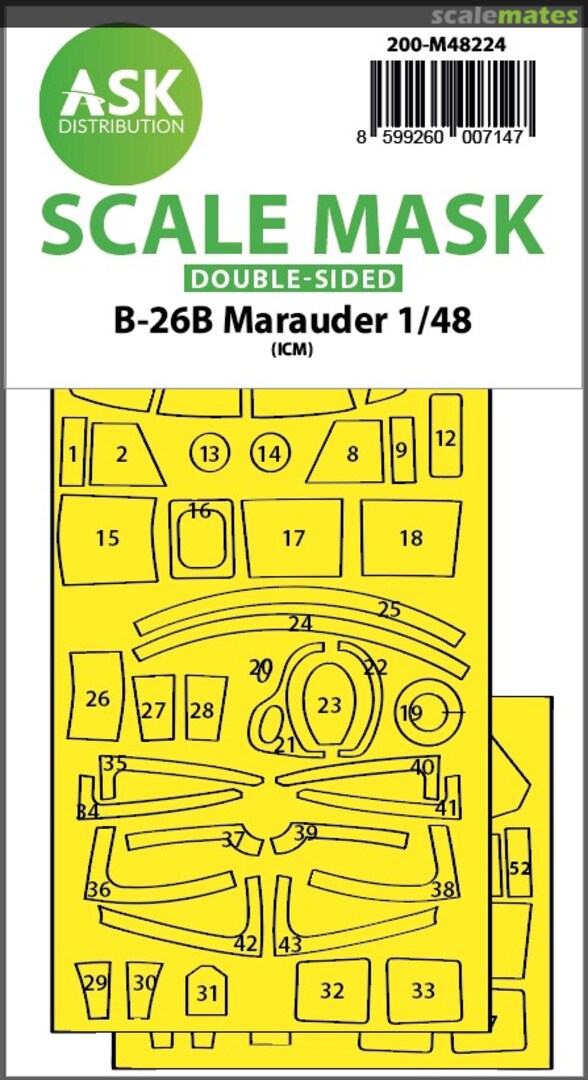 Boxart B-26B Marauder 200-M48224 ASK