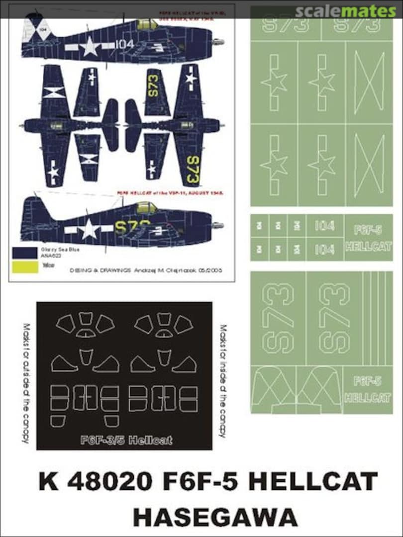 Boxart Grumman F6F-5 Hellcat K48020 Montex