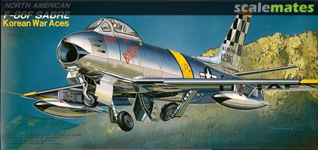 Boxart North American F-86F Sabre 35151 Fujimi