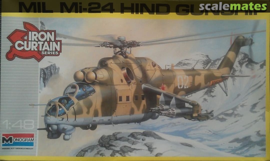 Boxart MiL Mi-24 Hind 5819 Monogram