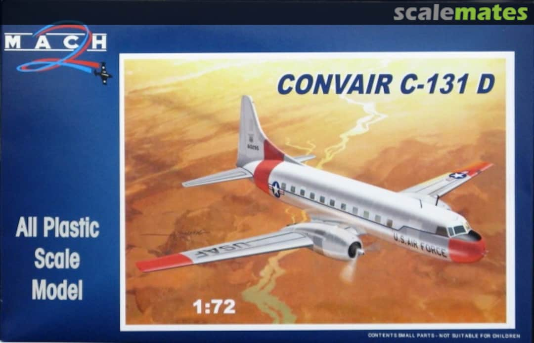 Boxart Convair C-131 D GP.051 MACH 2