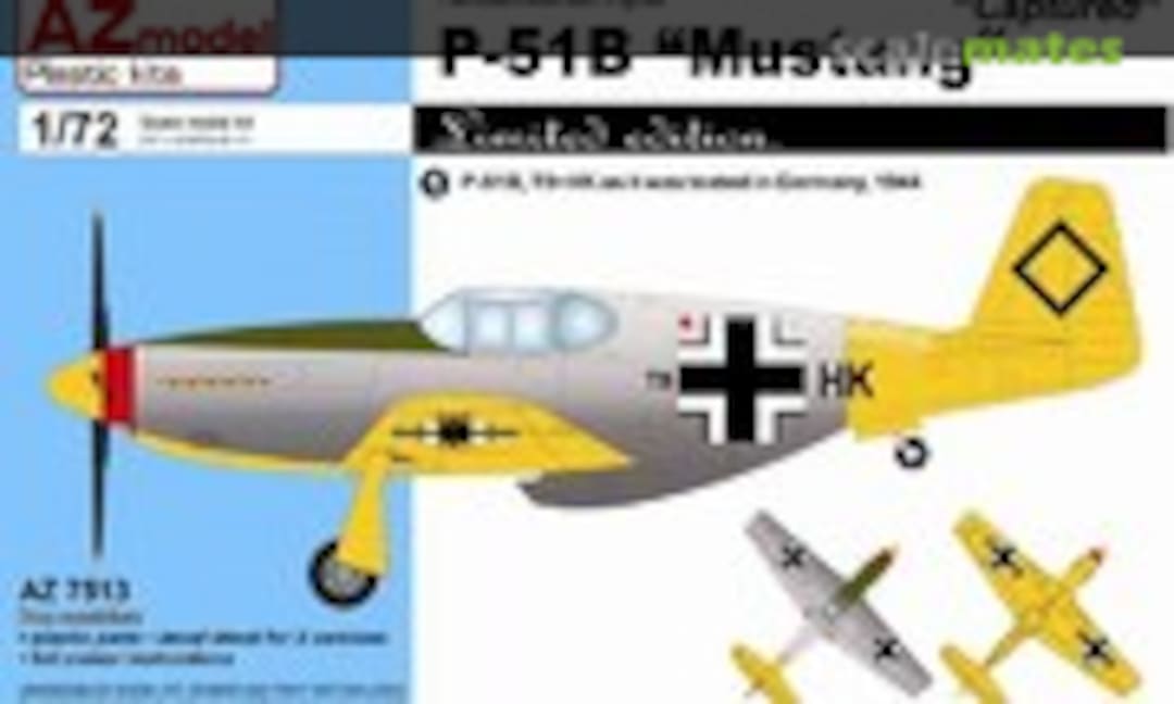 1:72 P-51B &quot;Mustang&quot; (AZmodel AZ7513)