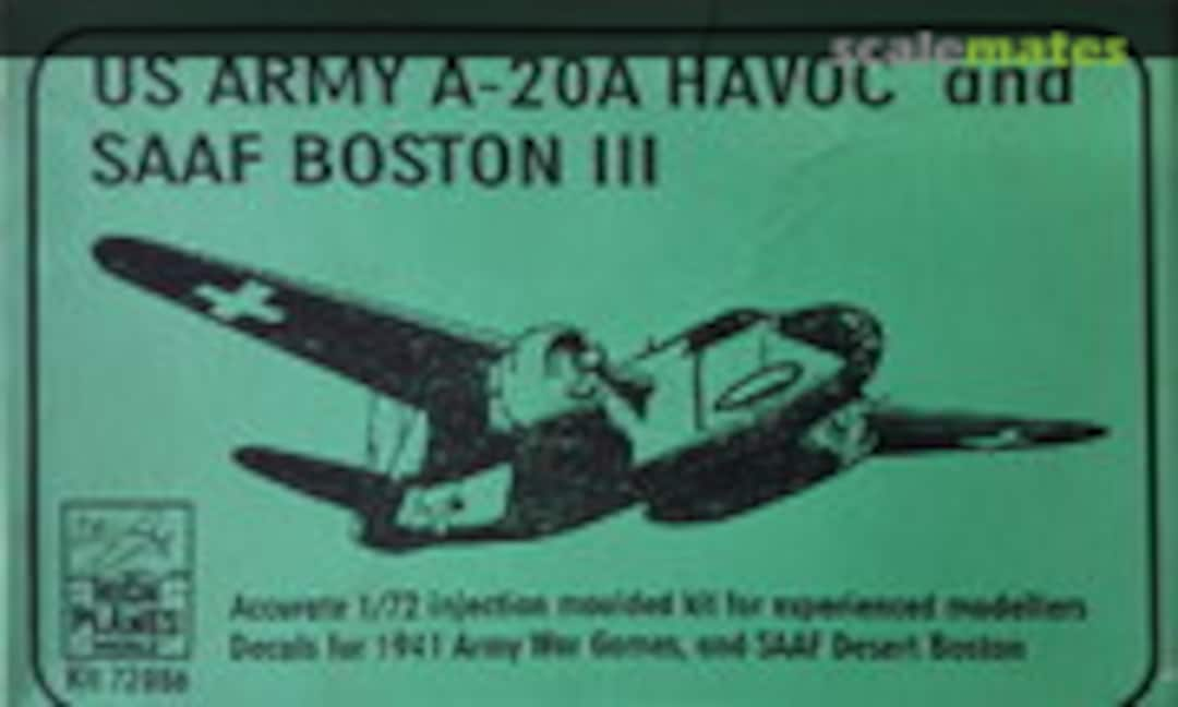 1:72 US Army A-20A Havoc and SAAF Boston III (High Planes Models 72056)