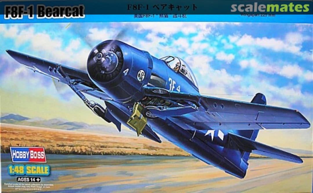 Boxart F8F-1 Bearcat 80356 HobbyBoss