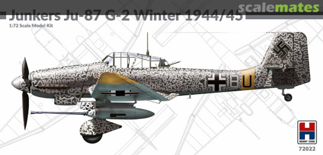 Boxart Junkers Ju-87 G-2 72022 Hobby 2000