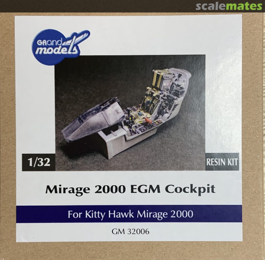 Boxart Mirage 2000 EGM Cockpit GM 32006 Grand Models