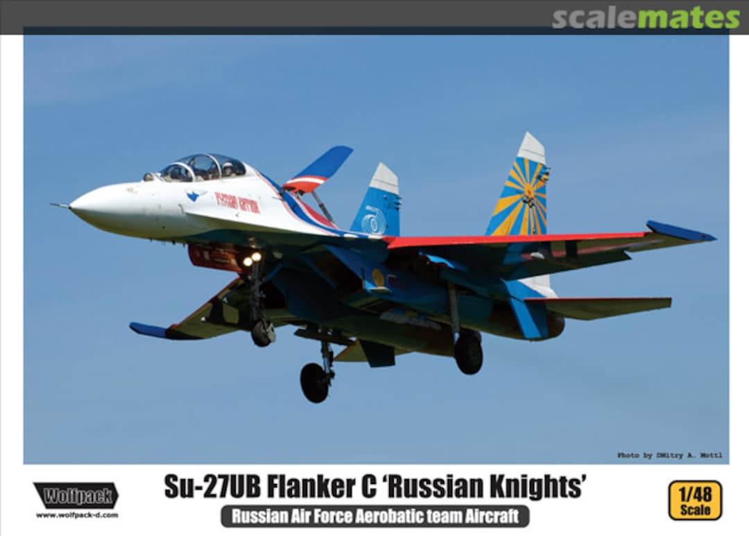 Boxart Su-27UB Flanker C 'Russian Knights' WP14801 Wolfpack