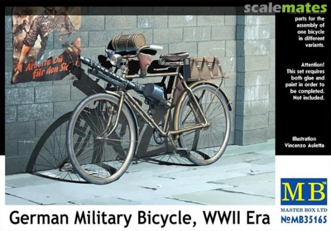 Boxart Military Bicycle MB35165 Master Box