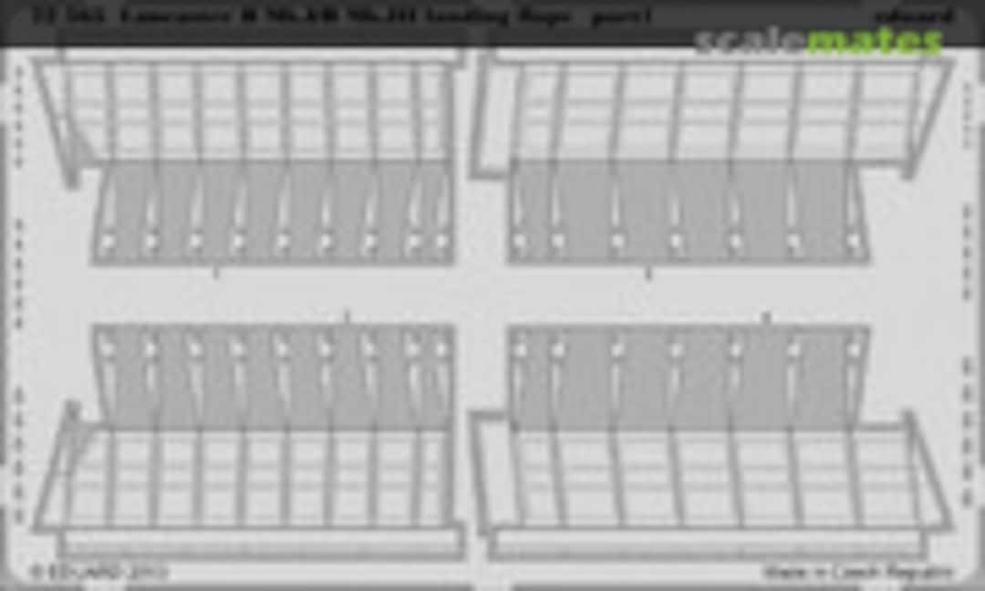 1:72 Lancaster B Mk.I/BMk.III landing flaps (Eduard 72565)