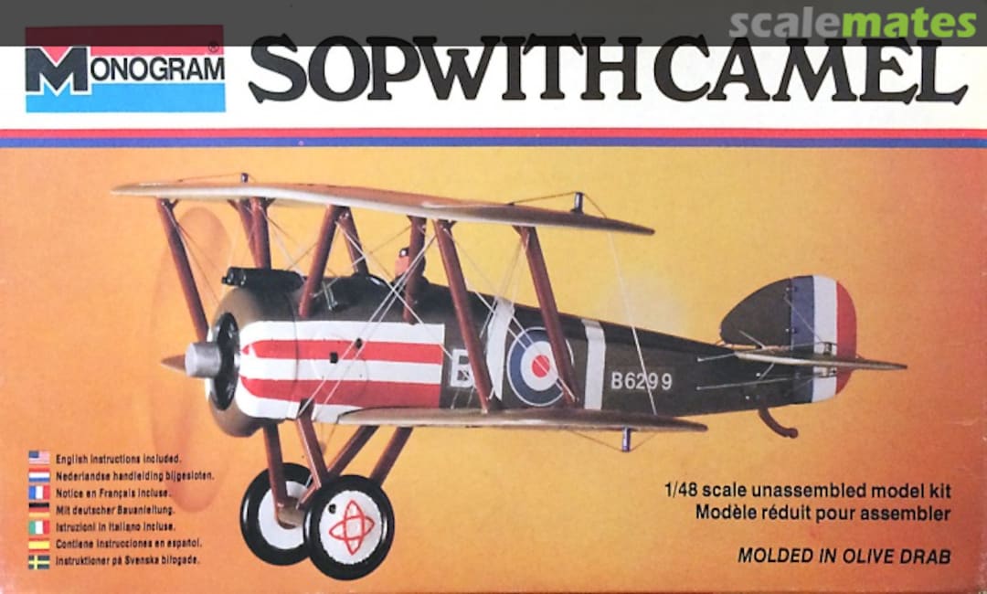 Boxart Sopwith Camel 5204 Monogram