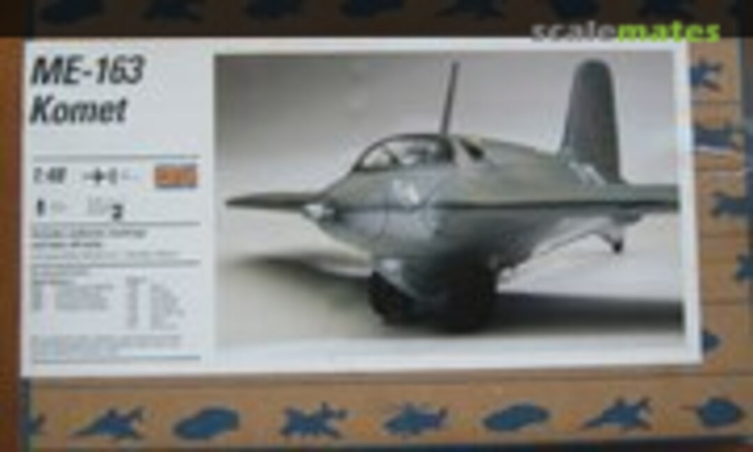 1:48 Me 163 Komet (Testors 7625)