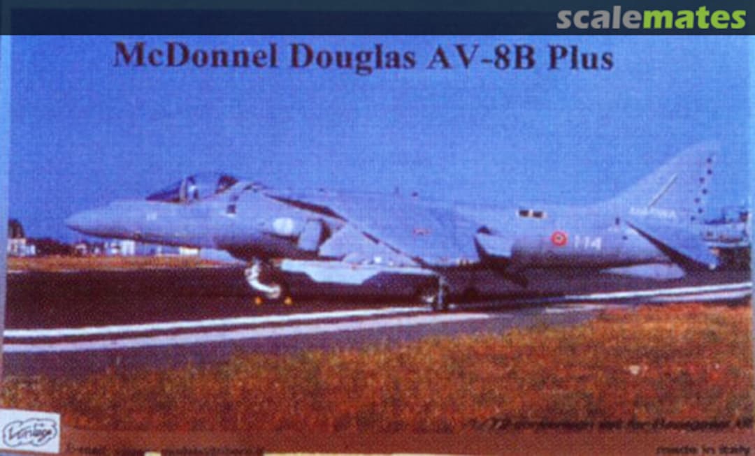 Boxart McDonnell Douglas AV-8B Plus VM 72010 Vintage Models