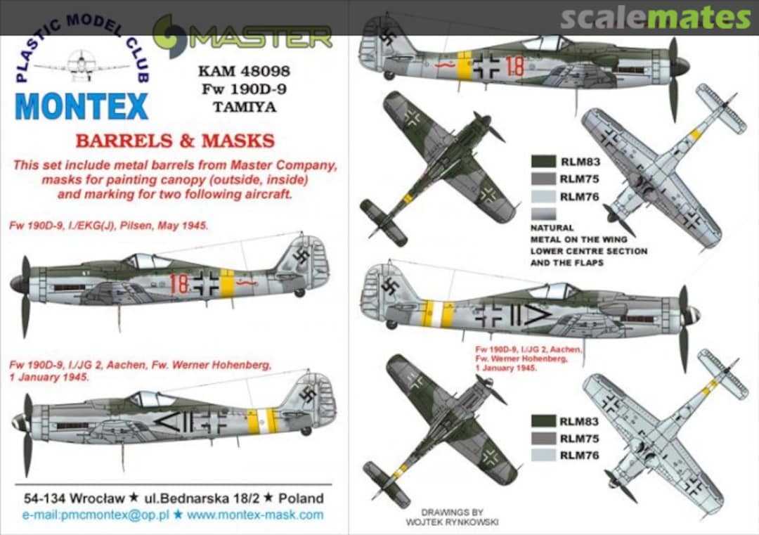 Boxart Fw 190D-9 KAM48098 Montex