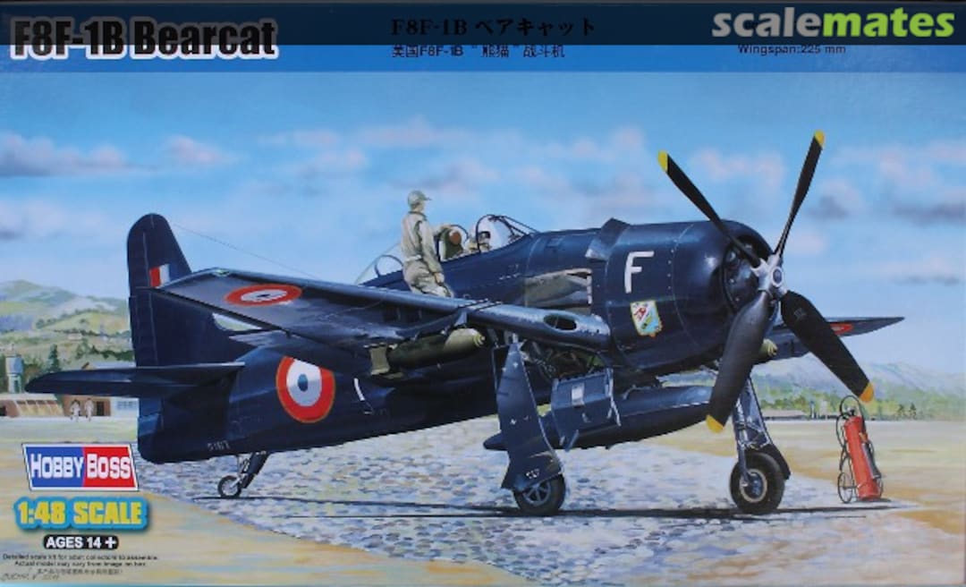 Boxart F8F-1B Bearcat 80357 HobbyBoss