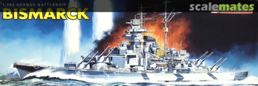 Boxart Battleship Bismarck 7043 Dragon