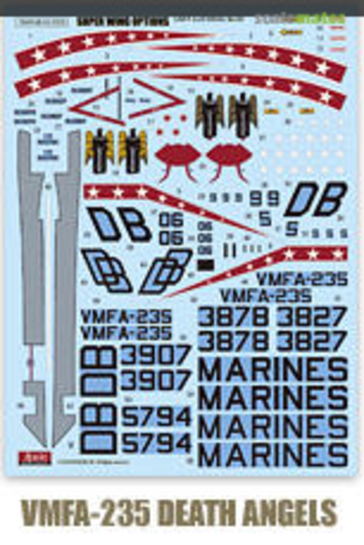 Boxart F-4J/S Marking Set 1 SWS48-04-D03 Zoukei-Mura