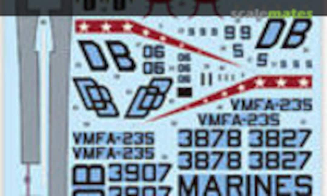 1:48 F-4J/S Marking Set 1 (Zoukei-Mura SWS48-04-D03)