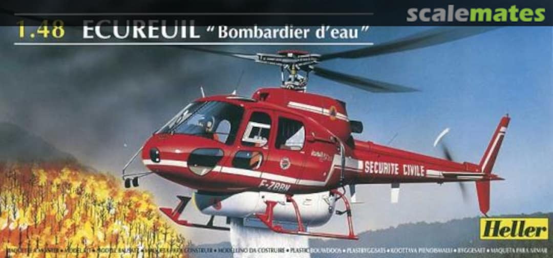 Boxart Ecureuil "Bombardier d'eau" 80485 Heller