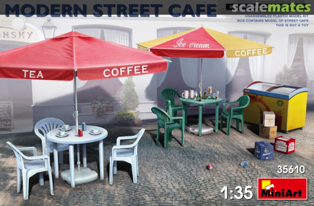 Boxart Modern Street Cafe 35610 MiniArt