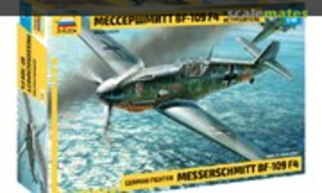 1:48 Messerschmitt BF-109F-4 (Zvezda 4806)