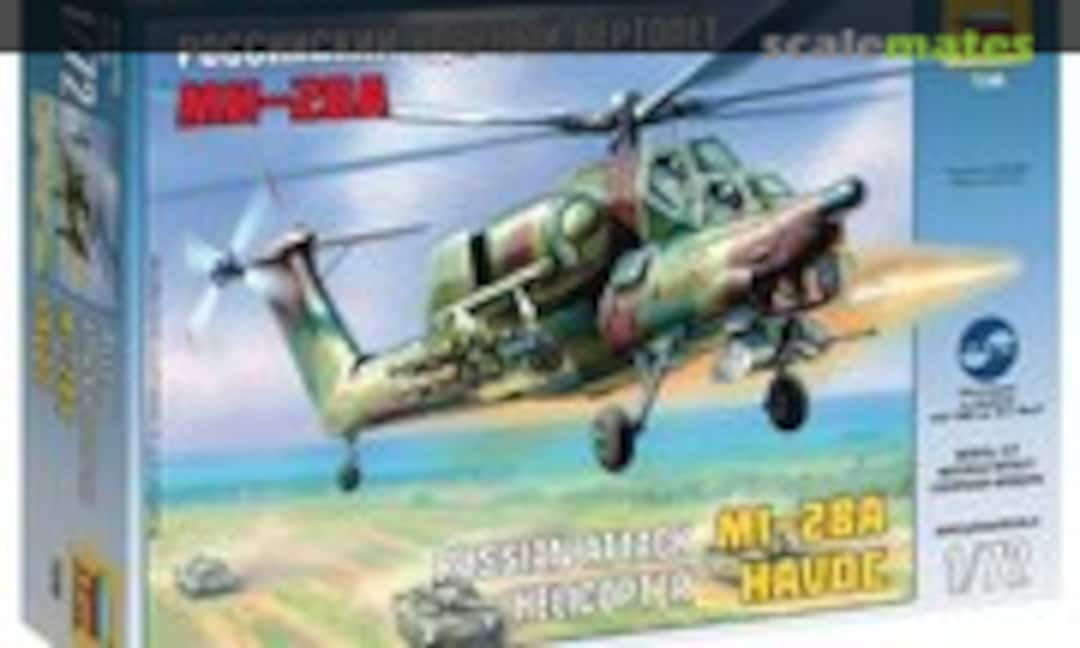 1:72 Российский ударный вертолет Ми-28A (Zvezda 7246)