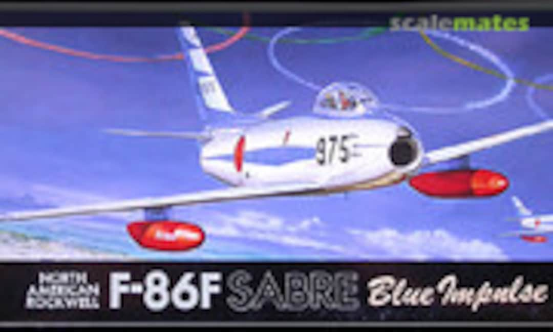 1:72 North American Rockwell F-86F Sabre Blue Impulse (Fujimi 25021)