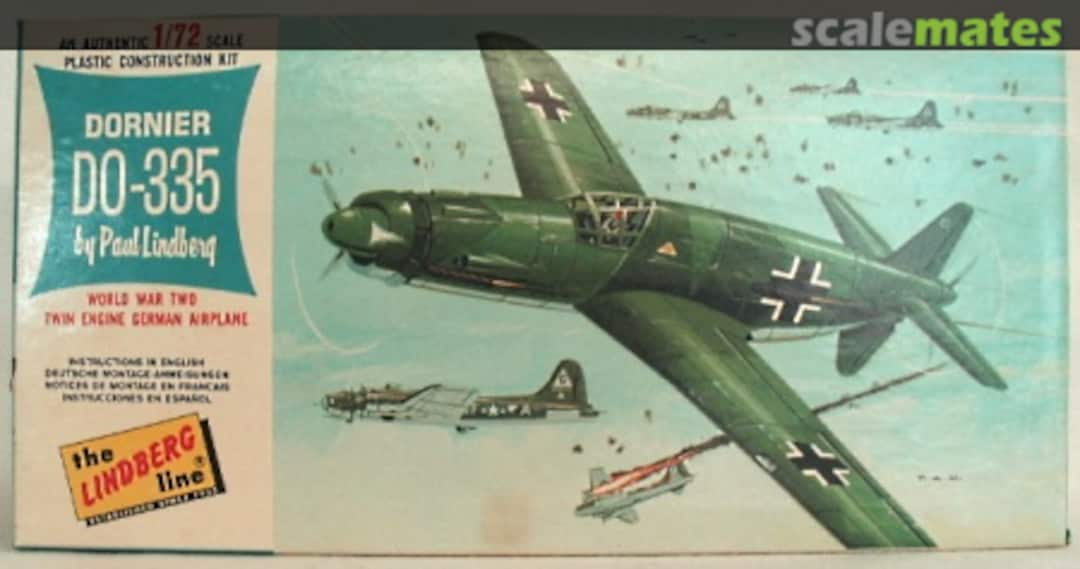 Boxart Dornier DO-335 438-60 Lindberg