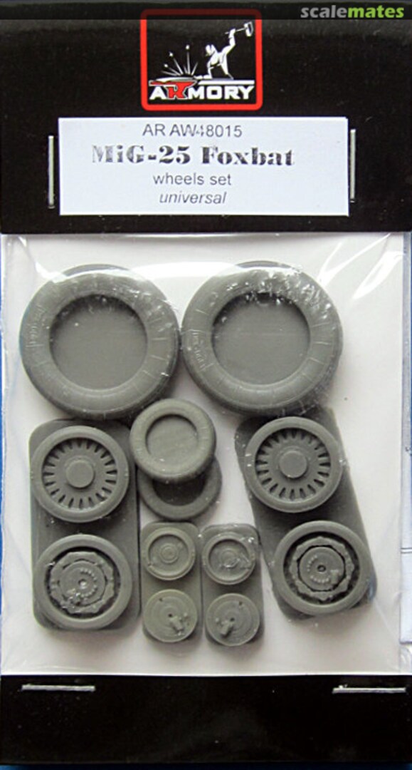 Boxart MiG-25 Foxbat wheels set AW48015 Armory