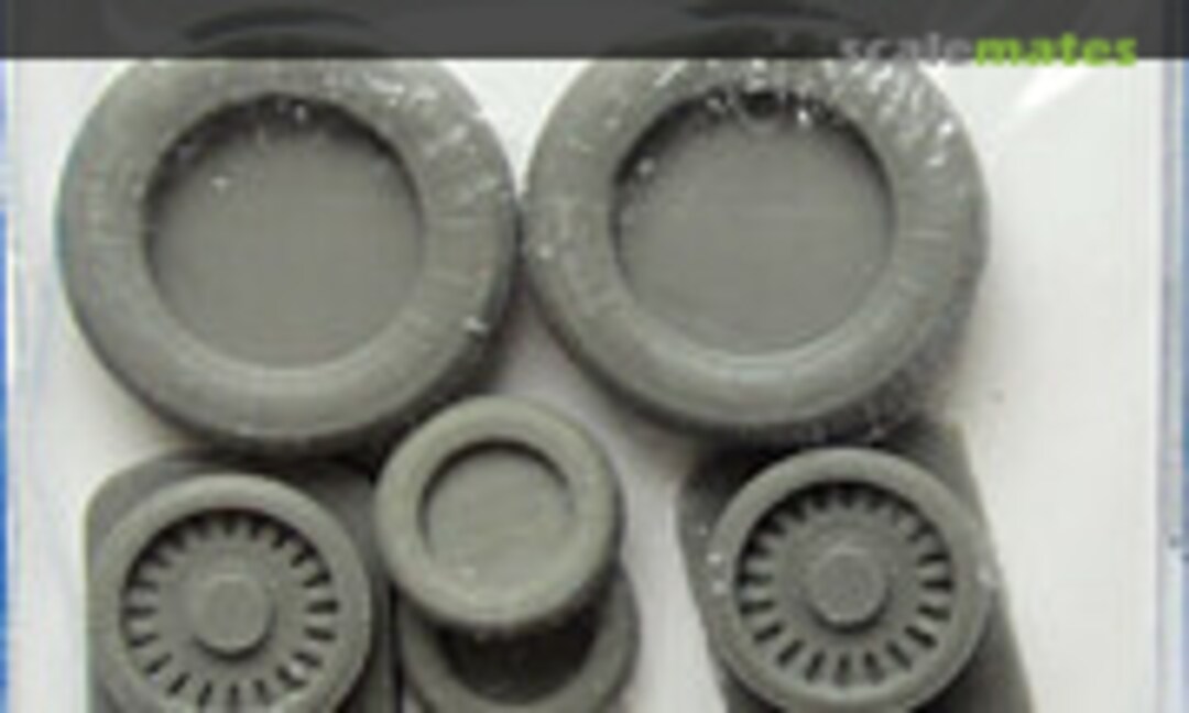 1:48 MiG-25 Foxbat wheels set (Armory AW48015)